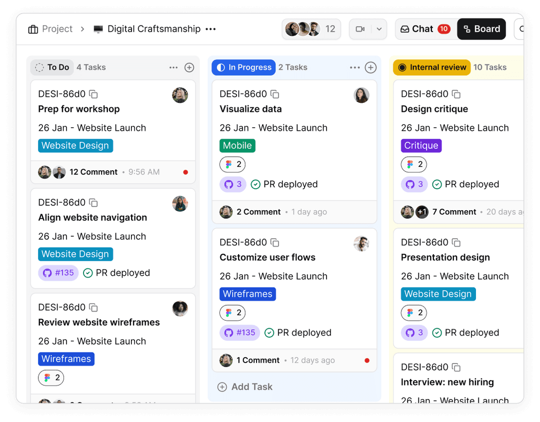 Visual Project Management That Keeps Itself Updated